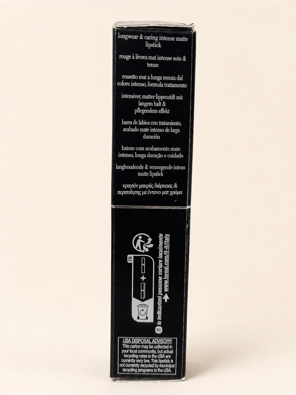 Giorgio Armani Lip Power Matte Lipstick 508 Eccentric